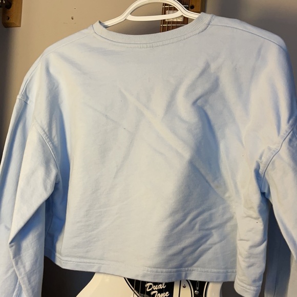 Cropped athletic sweater - Picture 5 of 5